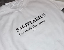 Load image into Gallery viewer, YOUR ZODIAC Sweatshirt WHITE
