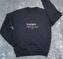 Load image into Gallery viewer, YOUR ZODIAC Sweatshirt BLACK
